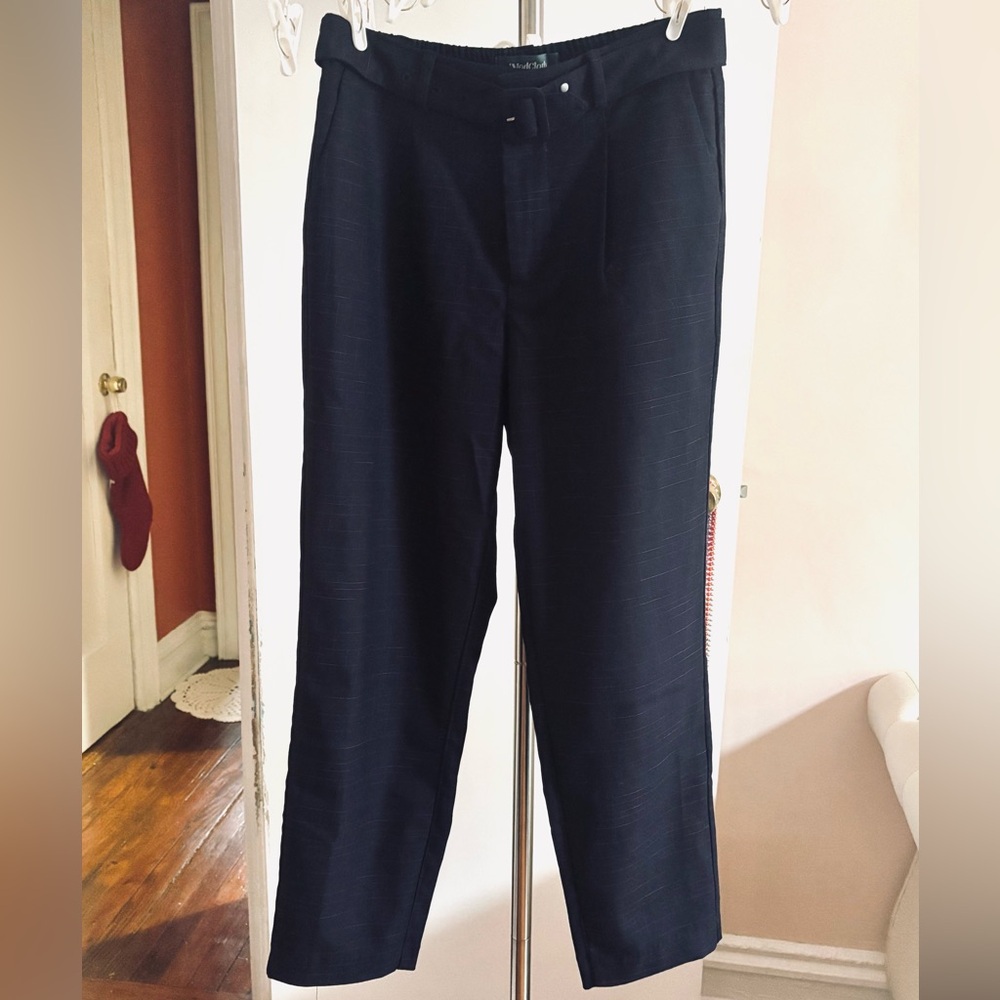 Modcloth Women's Elegant Navy Trousers,  Small size